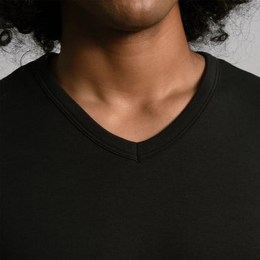 3 Pack Bundle - Men's Organic Pima Cotton V-Neck T-Shirt cover 4