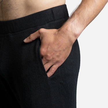 mens breathable joggers lightweight color black