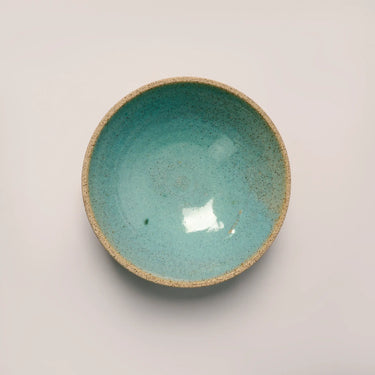 classic bowl handmade color glazed turquoise