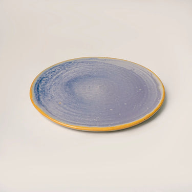 dinner plate eco home color indigo blue