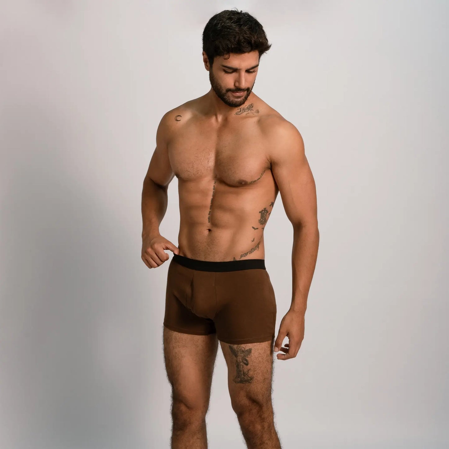 mens all natural bower wfly color brown