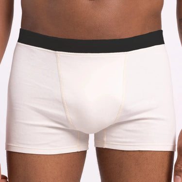mens cotton fabric boxer briefs color undyed