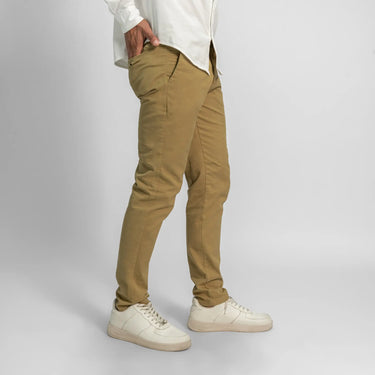 mens eco friendly slim fit drill pants color light olive