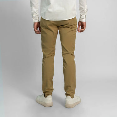 mens organic materials slim fit drill pants color light olive