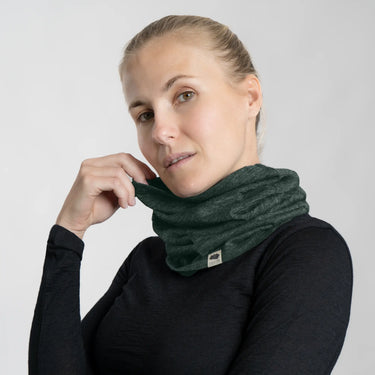 neck gaiter low impact ultralight color dark teal