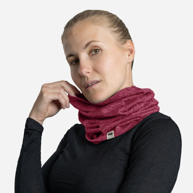 neck gaiter ultra soft ultralight color natural red