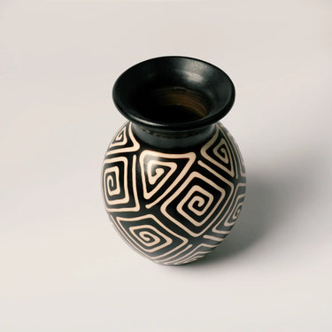 pottery vase handmade color Chemical-Free