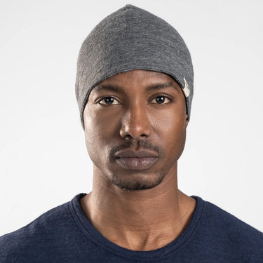 unisex breathable beanie color gray