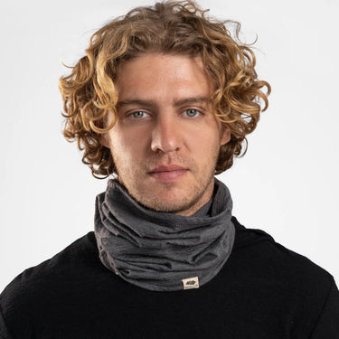 unisex comfortable fit neck gaiter ultralight color gray