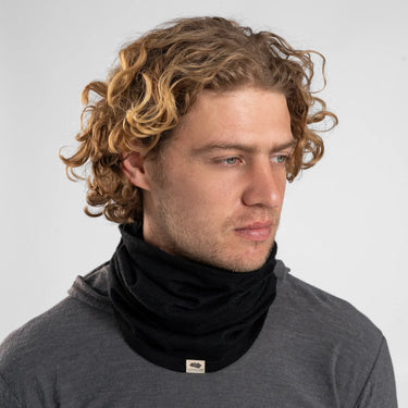 unisex eco friendly neck gaiter ultralight color black