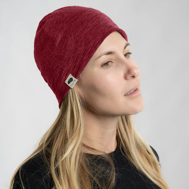 unisex hypoallergenic beanie ultralight color maroon