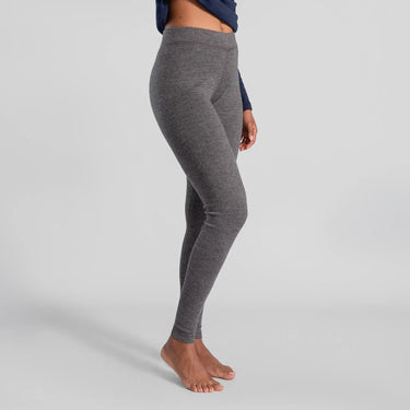 womens comfortable fit wool leggings midweight color gray