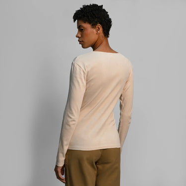 womens gots ecoprint long sleeve color ecoprint