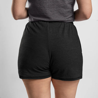 womens low impact shorts ultralight color black