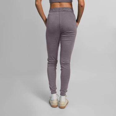 womens organic pima joggers color natural gray