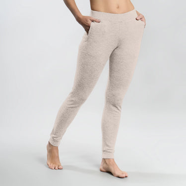 womens eco friendly joggers lightweight color undyed