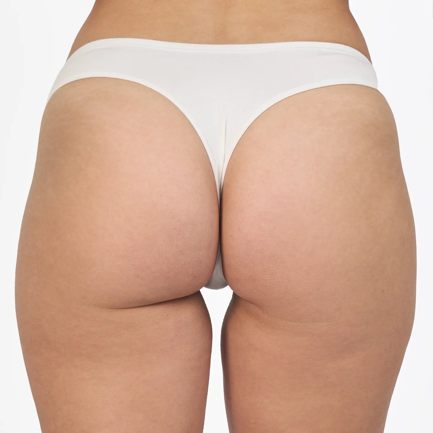 womens comfortable fit thong color white