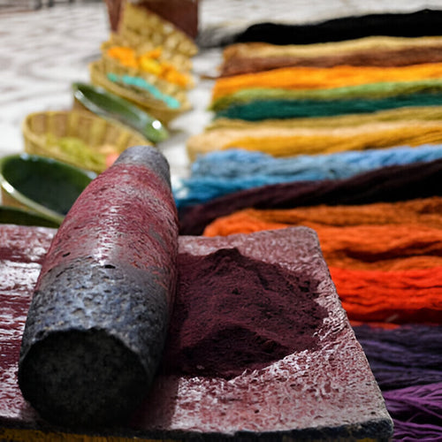 Naturally Dyed Organic Fibers: A True Solution?