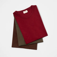 3 Pack Bundle - Men's Organic Pima Cotton T-Shirt