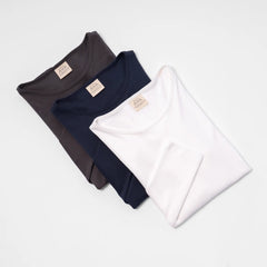 3 Pack Bundle - Women's Organic Pima Cotton Long Sleeve Shirt