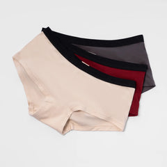 3 Pack Bundle - Women's Organic Pima Cotton Panties