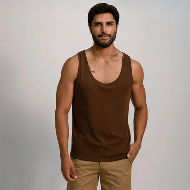 3 Pack Bundle - Men's Organic Pima Cotton T-Shirts & Tank Top cover 3
