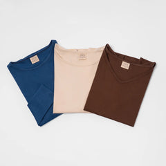 Mix 3 Pack Bundle - Women's Organic Pima Cotton T-Shirts | Classic, V-Neck & Long Sleeve