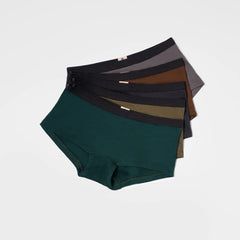 5 Pack Bundle - Women's Organic Pima Cotton Panties