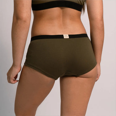 5 Pack Bundle - Women's Organic Pima Cotton Panties cover 3