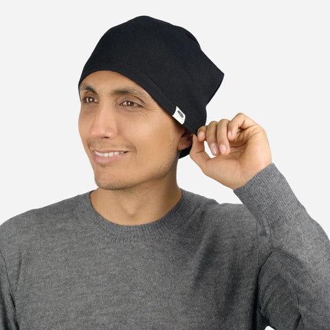 Alpaca Folded Beanie Hat