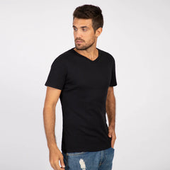 Men's Organic Pima V-Neck - Relaxed Fit
