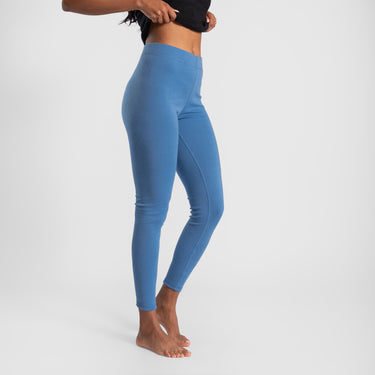 Women's Alpaca Travel Leggings color Baby Blue
