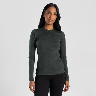 Women's Alpaca Sweater color Dark Teal