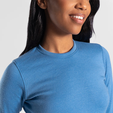 Women's Alpaca Sweater color Baby Blue