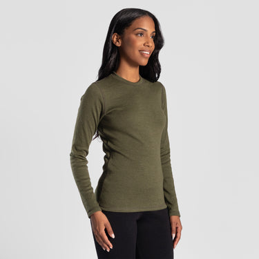 Women's Alpaca Sweater color Green