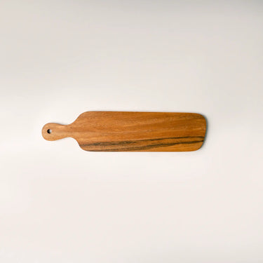 Sustainable Wood Charcuterie Serving Board with long handle