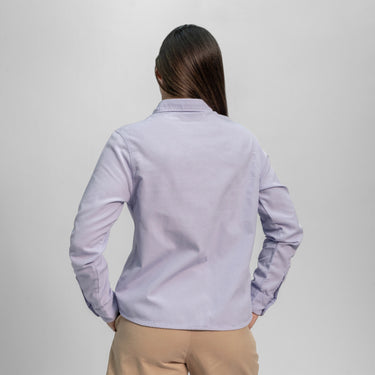 Women’s Organic Pima Cotton Classic Shirt - Lightweight color Thistle