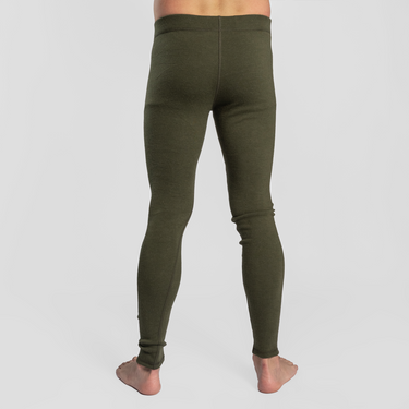 Men's Alpaca Thermal Leggings color Green