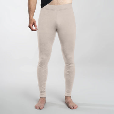 Eco Friendly Mens Alpaca Wool Leggings 300 Lightweight color undyed