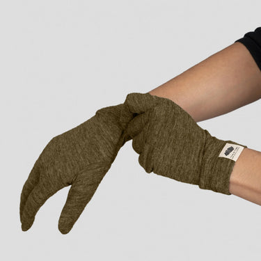 glove warmest liners ultralight color green