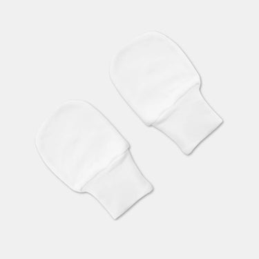 babys non toxic mittens color white