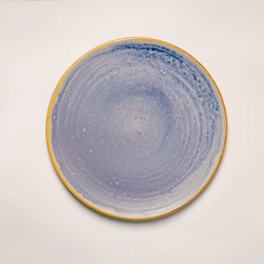 dinner plate durable color indigo blue