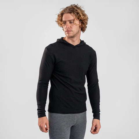 Men's Alpaca Wool Sun Hoodie: 110 Featherweight