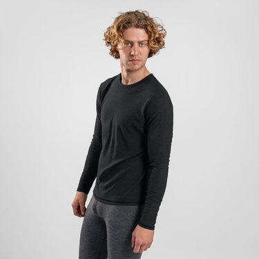 mens all activities long sleeve tshirt color black