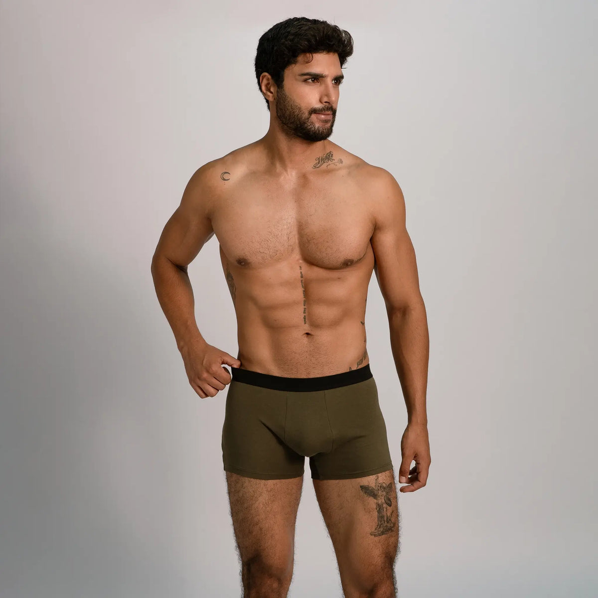 mens biodegradable bower color green