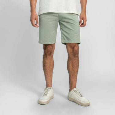 mens breathable slim fit drill shorts color aqua