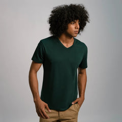 Men's Organic Pima Cotton V-Neck T-Shirt