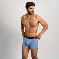 Men's Organic Pima Cotton Boxer Briefs Fly