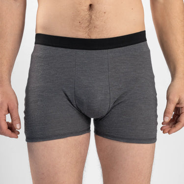 mens natural item boxer briefs color gray