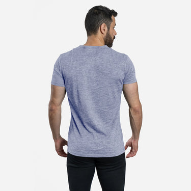 mens natural product vneck tshirt color lilac